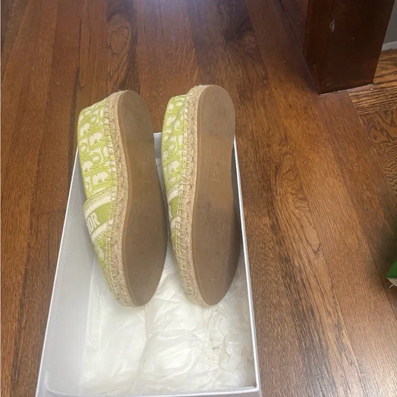 Dior Granville Green Espadrilles - Picture 5 of 7